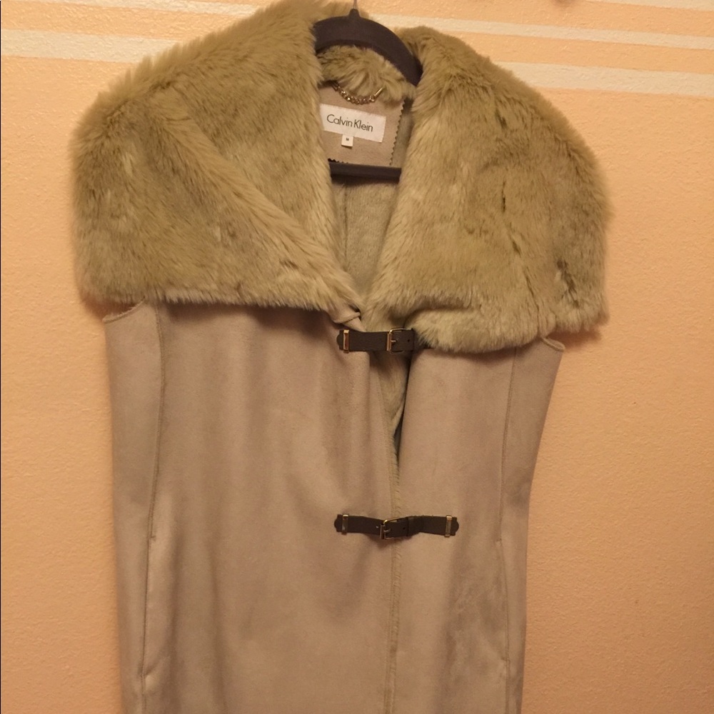 Women faux-fur coat